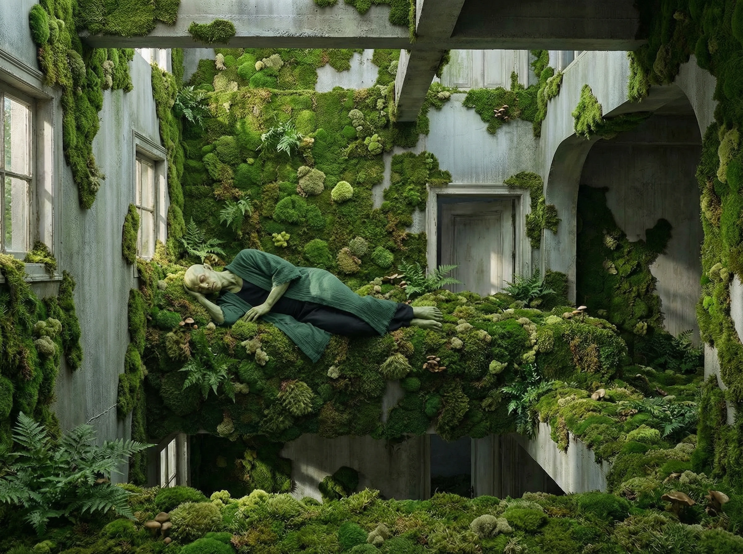 The Observer - Moss Wall Wide