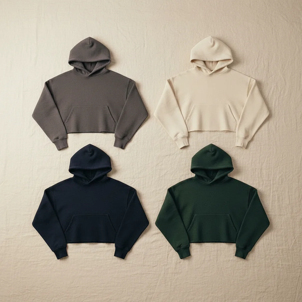 The Boxy Hoodie - Flat Lay