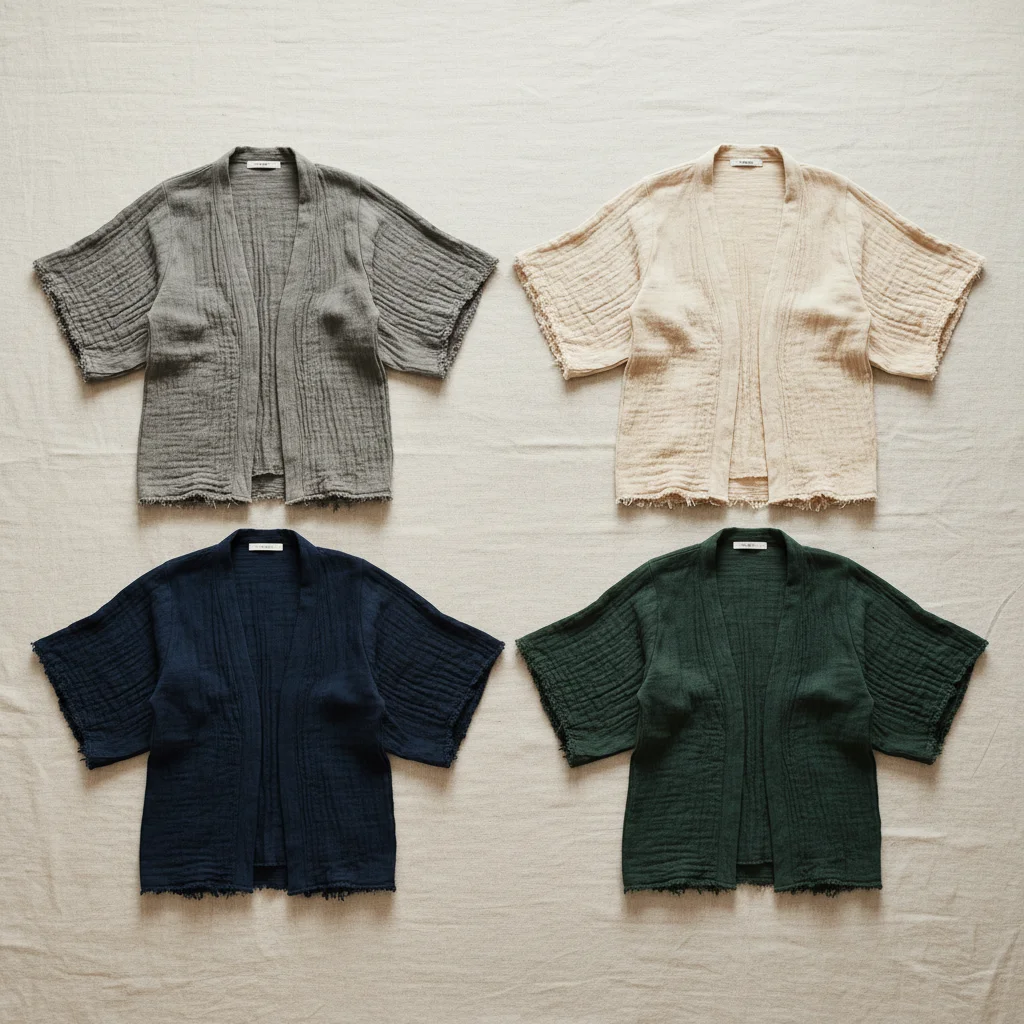 The Gauze Noragi - Flat Lay